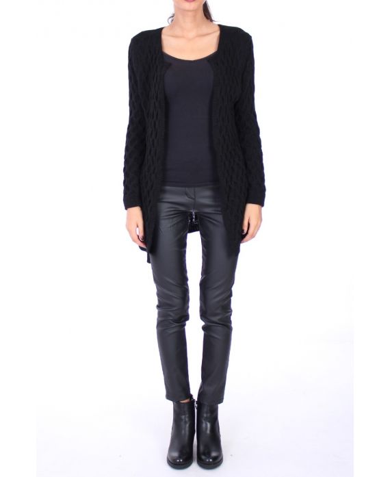 GILET IN MAGLIA 0270 NERO