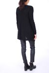 GILET IN MAGLIA 0270 NERO