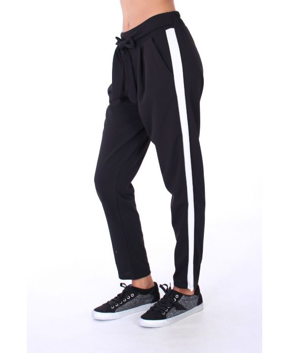 PANTS HAS BAND 0265 BLACK