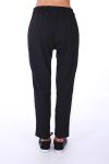 PANTS HAS BAND 0265 BLACK