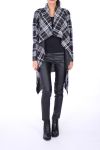 GIUBBOTTO / GIACCA PLAID 0273 NERO