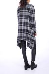 VEST / JACKET PLAID 0273 BLACK