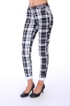 PANTALONES X 4 AZULEJOS S M L XL 0267 NEGRO