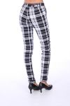 PANTALON X 4 CARREAUX S M L XL 0267 NOIR