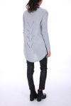 VEST WOOL BACK FANTASY 0269 GREY