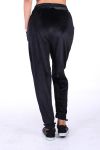 PANTALON JOGG VELOUR 0296 NOIR