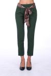 BROEK RIEM LEOPARD 0292 GROEN