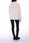COAT FUR SYNTHETIC 0311 WHITE