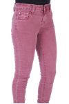 JEANS X 4 36-38-40-42 0339 MAUVE