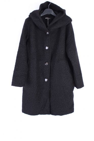 MANTEAU 0346 NOIR