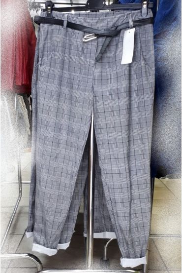 PANTALONES A CUADROS X 5 S-M-L-XL-XXL 0343