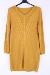 SWEATER TUNIC BRILLIANT 0352 MUSTARD