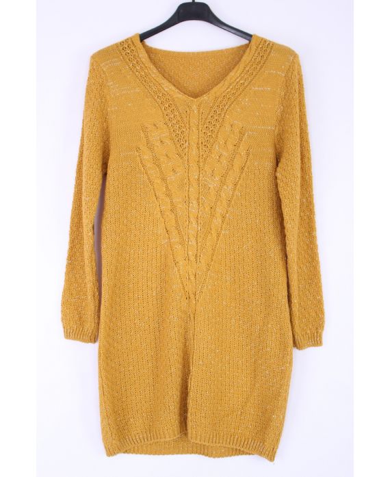 SWEATER TUNIC BRILLIANT 0352 MUSTARD