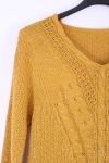 SWEATER TUNIC BRILLIANT 0352 MUSTARD