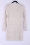 SWEATER TUNIC BRILLIANT 0352 BEIGE