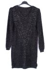 SWEATER TUNIC BRILLIANT 0352 BLACK