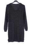 SWEATER TUNIC BRILLIANT 0352 BLACK