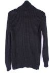 PULL COL ROULE TORSADE 0354 NOIR