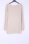 DE PUNTO DE JERSEY 0377 BEIGE