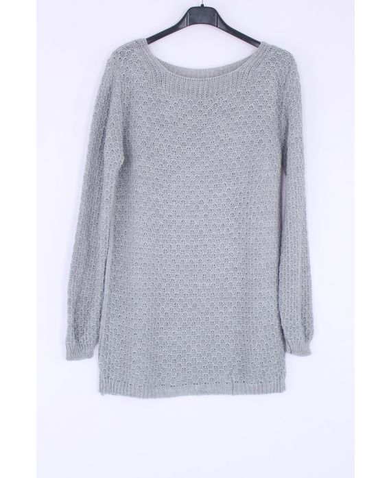 MAGLIA PULLOVER 0377 GRIGIO