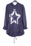 PULL STAR FLOCKING 0384 BLUE