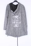 JACKET BACK SCRIPTURES 0386 GREY