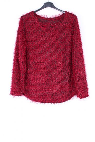 PULLOVER LUREX 0399 BORDEAUX