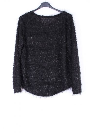 SWEATER LUREX 0399 BLACK