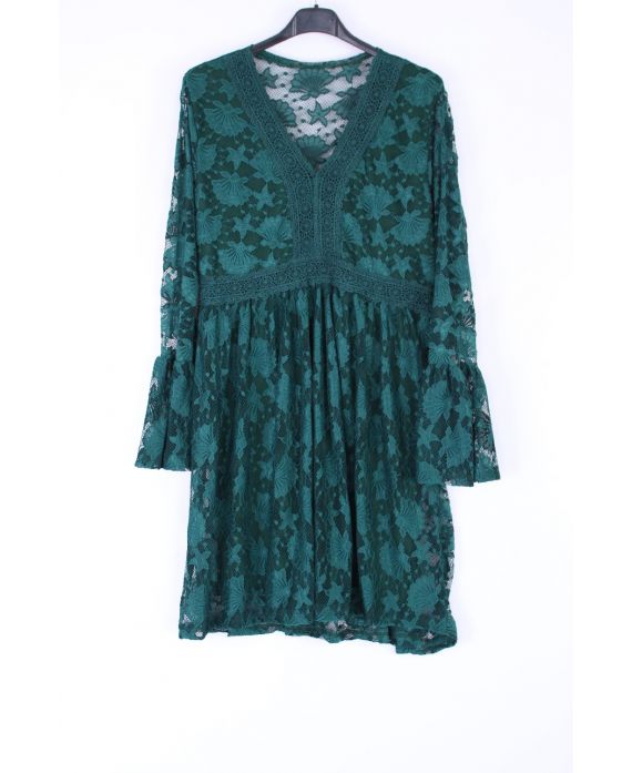 DRESS LACE BOHEME 0403 GREEN