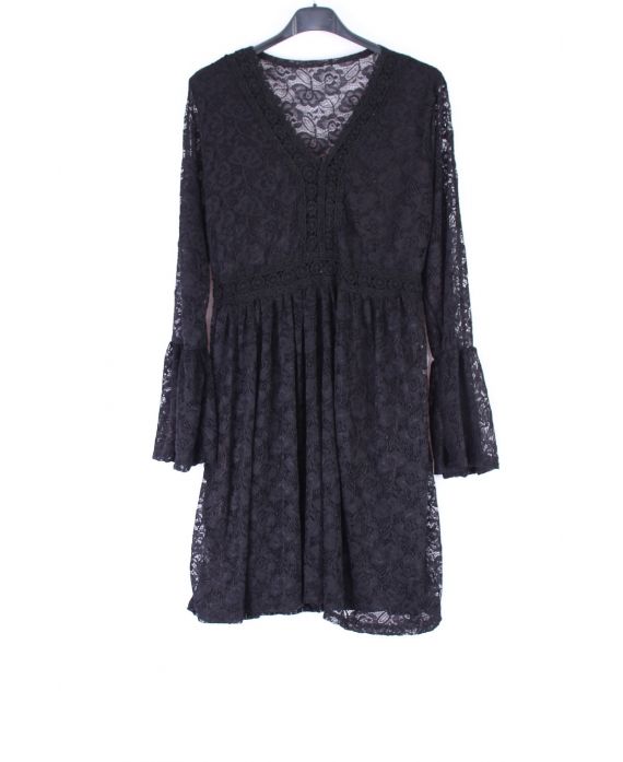 DRESS LACE BOHEME 0403 BLACK