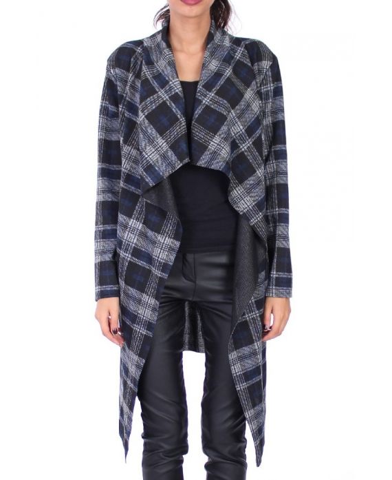 VEST / JACKET PLAID 0273 MARINE