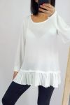 PULL BASE PLEATS 0506 WHITE