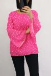 CAPPOTTO CLOAKING HA PISELLI 0505 FUSHIA