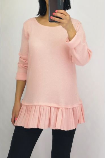 PULL BASE PLEATS 0506 PINK