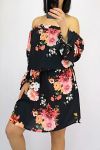 DRESS PRINTS FOR TROPICAL 0539 BLACK