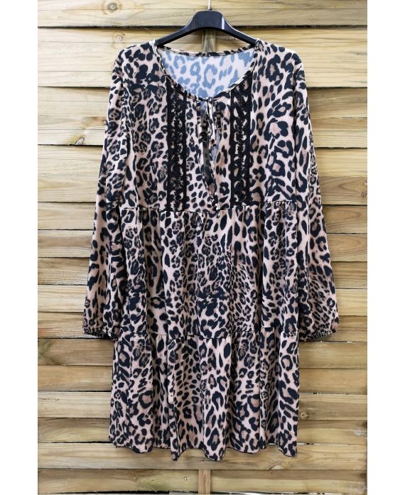 DRESS 0207 LEOPARD