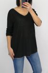 T-SHIRT DETAIL ARGENTE 0591 BLACK