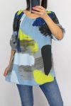 TOP PRINTS 0626 BLUE