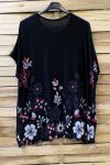 LARGE SIZE T-SHIRT PRINTS 0613 BLACK