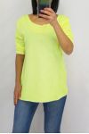 LOT 3 X T-SHIRTS COULEUR FLUO 0653