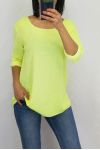 LOT 3 X T-SHIRTS COULEUR FLUO 0653