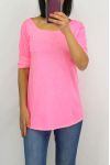 LOT 3 X T-SHIRTS COULEUR FLUO 0653