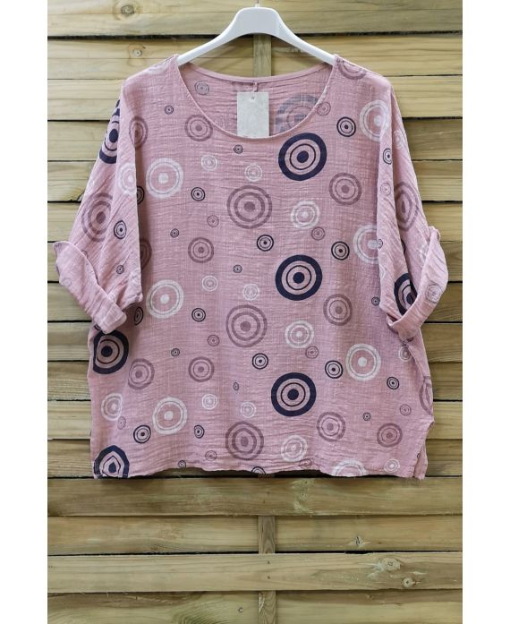 TUNIC PRINTED 0658 PINK