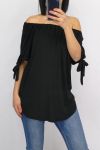 TOP SHOULDERS DENUDEES HAS BUILD 0654 BLACK