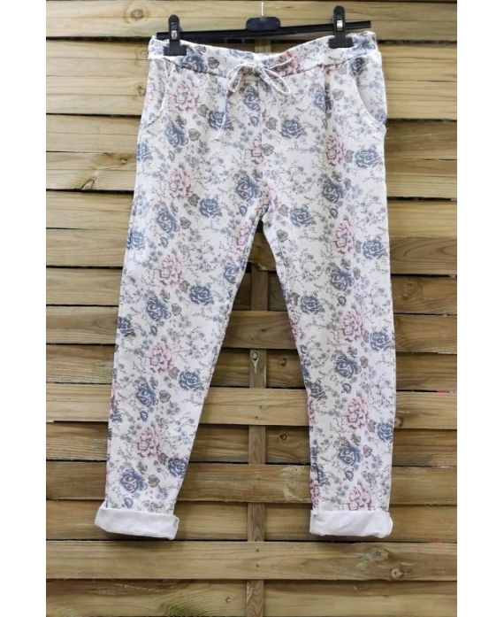 PANTALON JOGG 0665 PETITES FLEURS