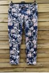 PANTALON JOGG 0665 BLEU FLEURS