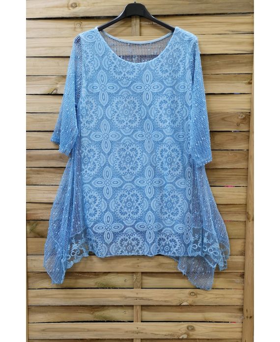 LARGE SIZE TUNIC MIX CONTENTS 0571 BLUE AZURµ