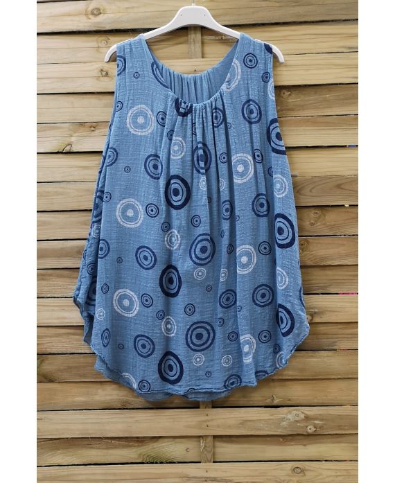 TOP BREED PRINTS 0675 BLAUW