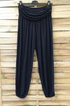 LOTE 2 X PANTALONES AMPLIA 0692 NEGRO