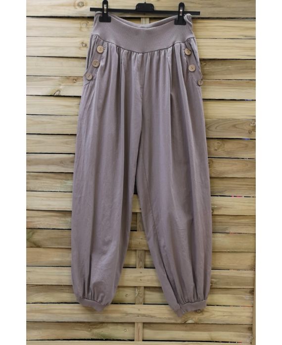 PANTS BUTTONS 0689 TAUPE